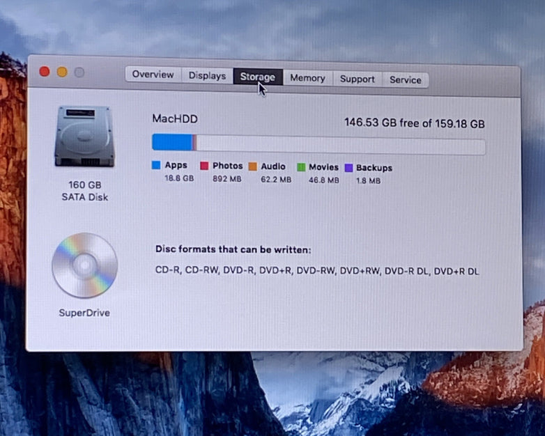 Apple MacBook Pro A1278 2009 13" Intel Core 2 Duo 2GB RAM 160GB HDD