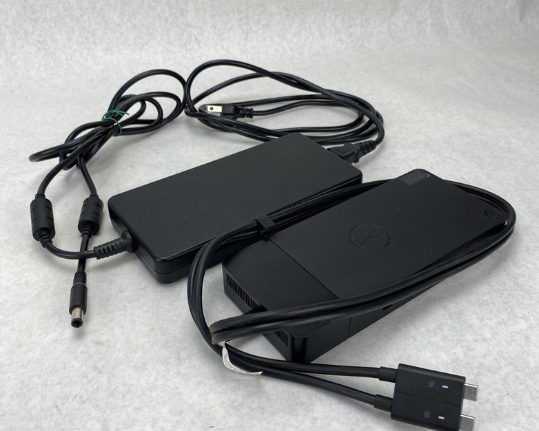 Dell WD19DCS Dual Thunderbolt Performance Docking Station With Power Adapter