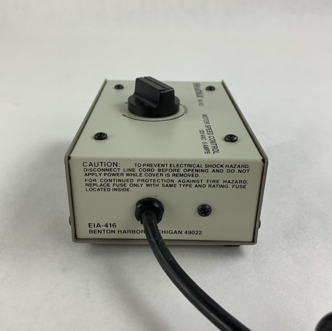 Heathkit  Motor Speed Control Model SK 103 Power Tested