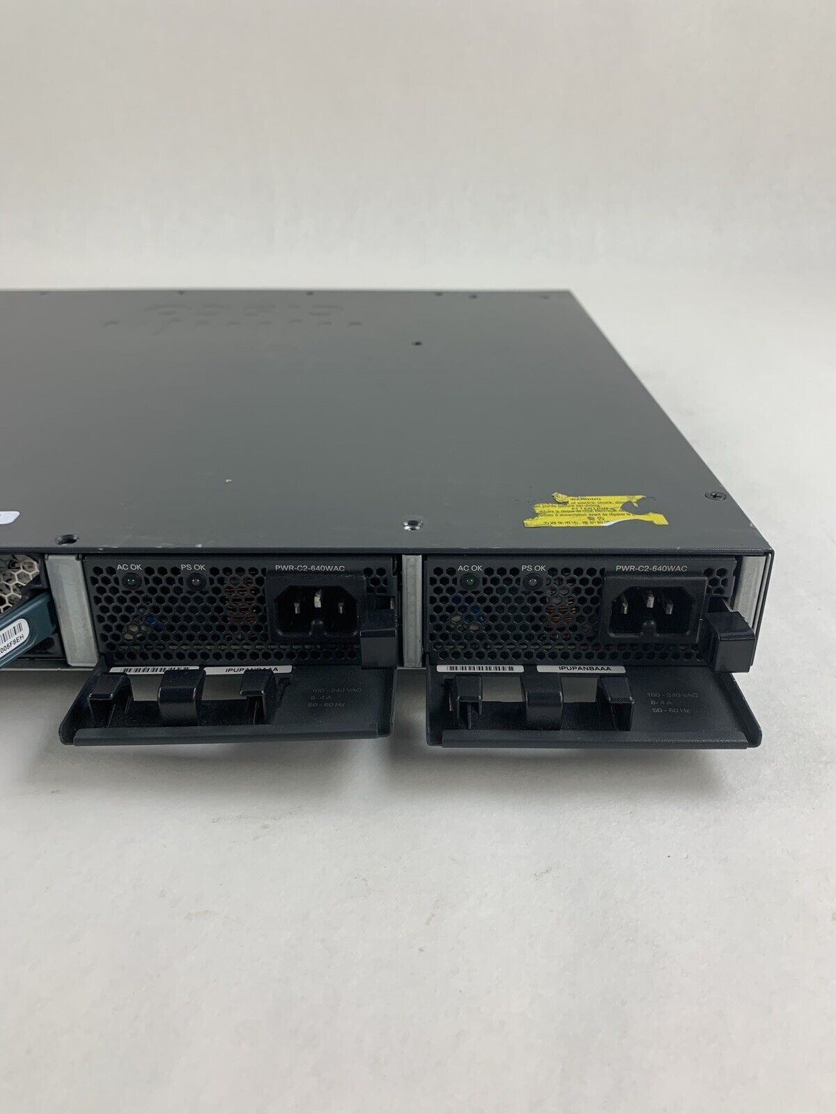 Cisco WS-C3650-24PS 24-Port Gigabit PoE Switch Managed Tested