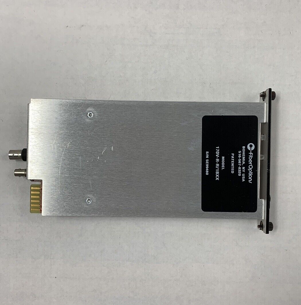 Fiber Options Video Multimode Fiber Optic Receiver - 170V-R-R/1BXX