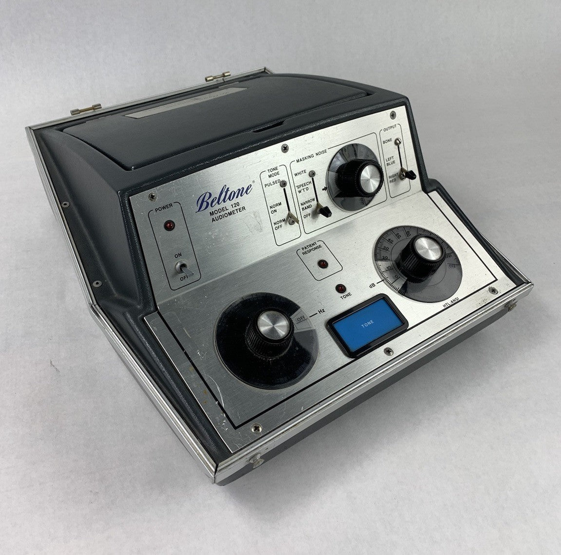 Beltone Special Instruments 120 Audiometer w/ Headphones - Untested