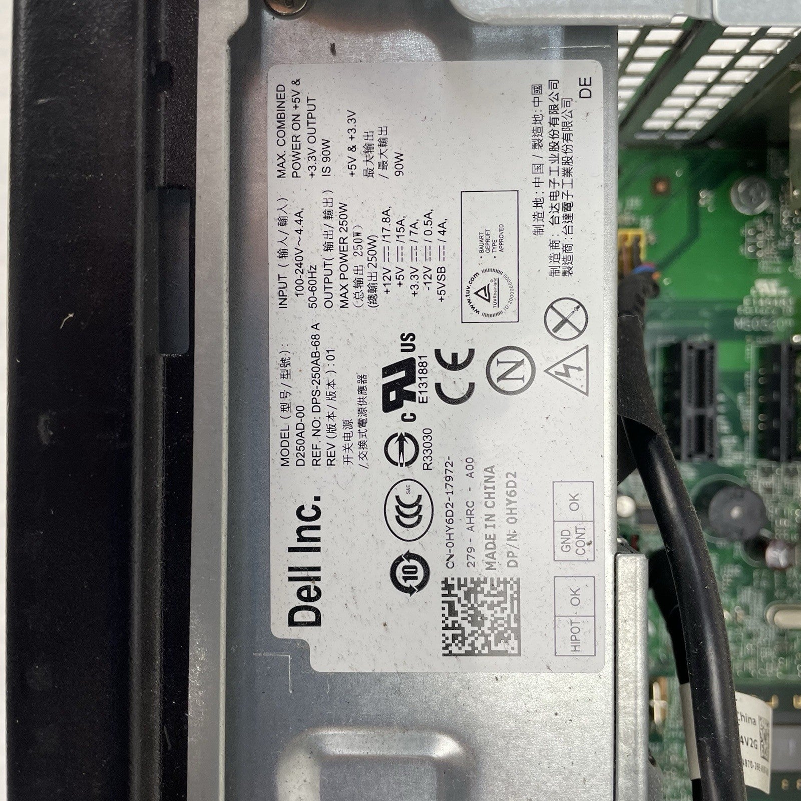 Dell OptiPlex 390 DT Pentium G630 2.70 GHz 4 GB Ram No HDD No OS