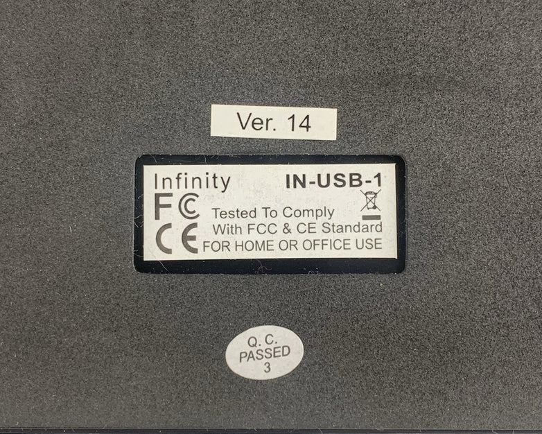 Infinity Series IN-USB-1  Transcriber Foot Control Instrument
