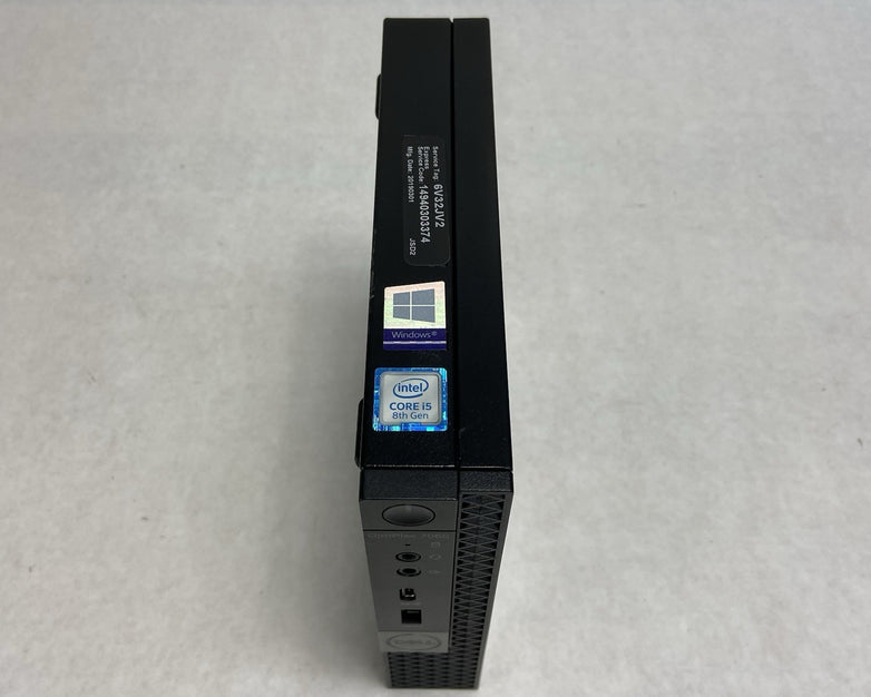 Dell Optiplex 7060 MFF Intel Core i5-8500T 2.1GHz 8GB RAM  No AC/HDD/OS