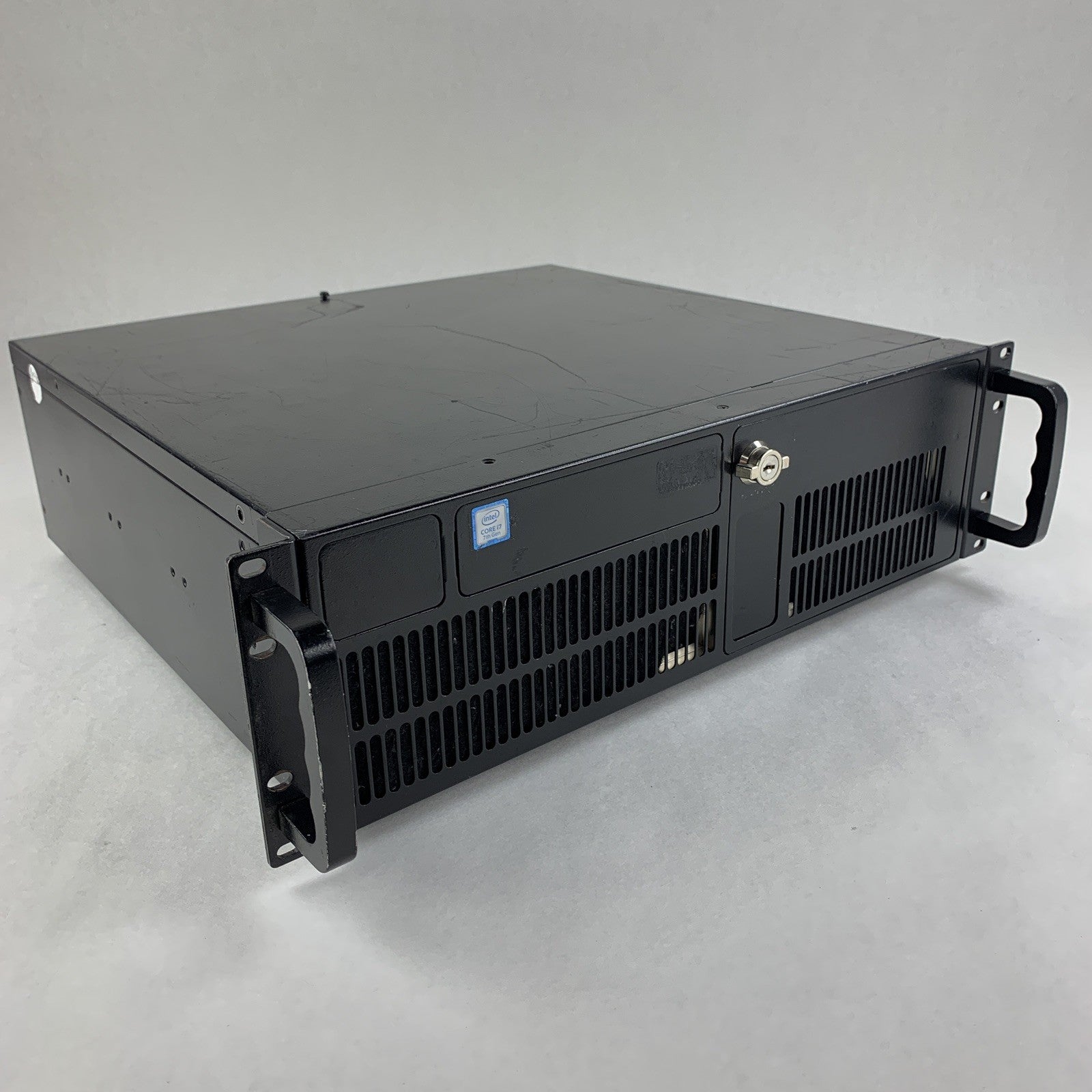 Unbranded 4U Rackmount Industrial Server Chassis No Key Unlocked