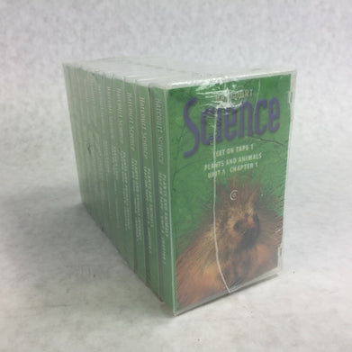 Harcourt Science Grade 3 Text On Tape Units A-F (Lot of 11)