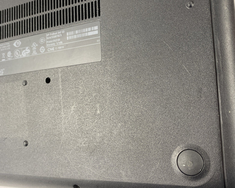 HP ProBook 640 G3 Core i5-7200U 2.50 GHz 8 GB RAM 14" No Battery No HDD No OS