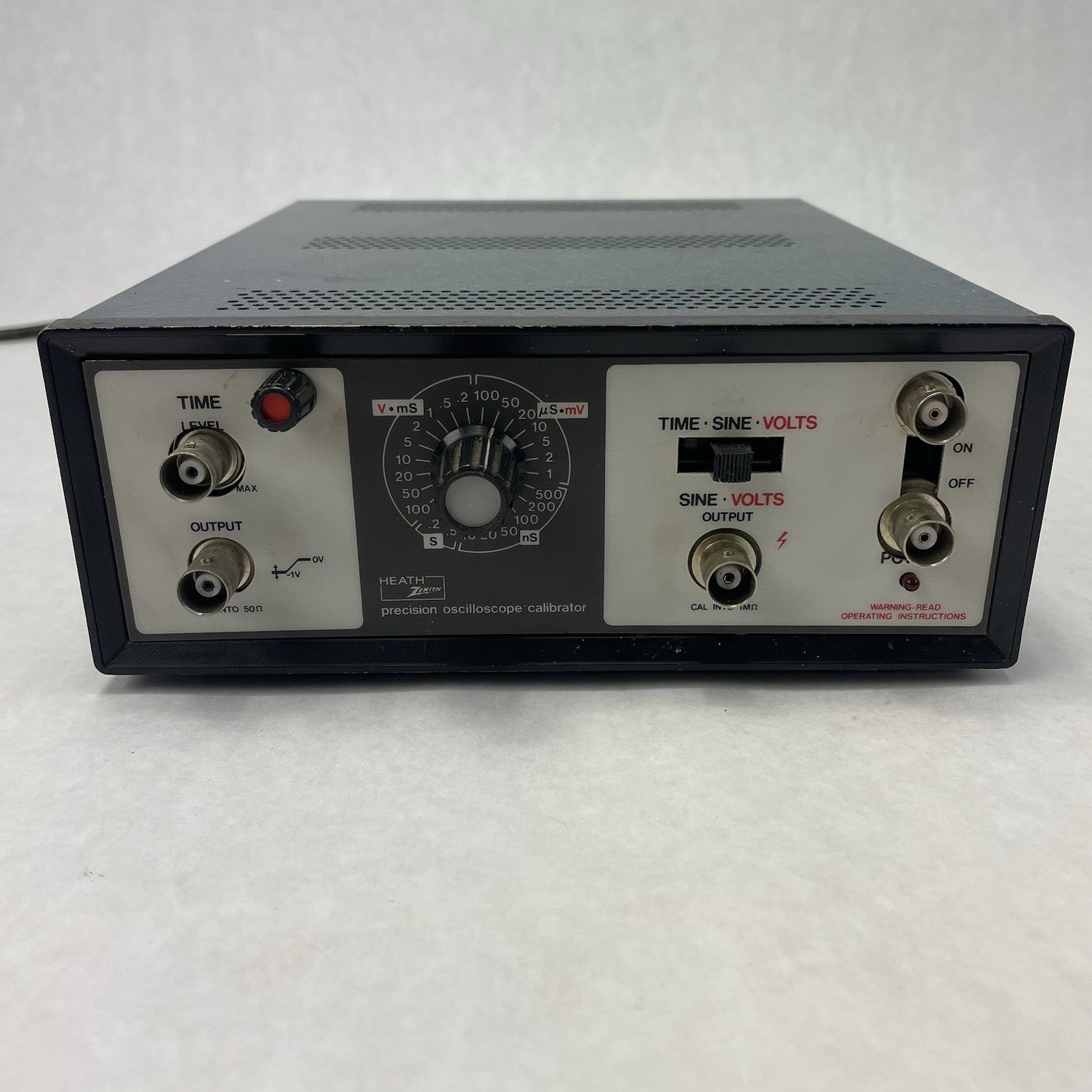 Heath Zenith Precision Oscilloscope Calibrator For Parts