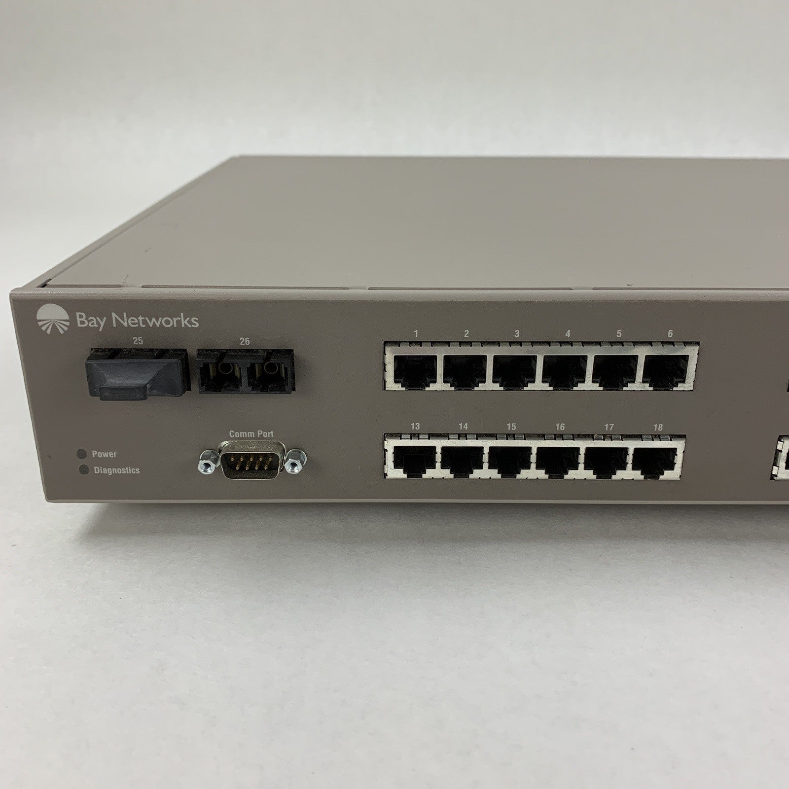 Bay Networks Baystack 350F-HD AL2012A08 24 Ports 10/100 Autosense Switch Tested