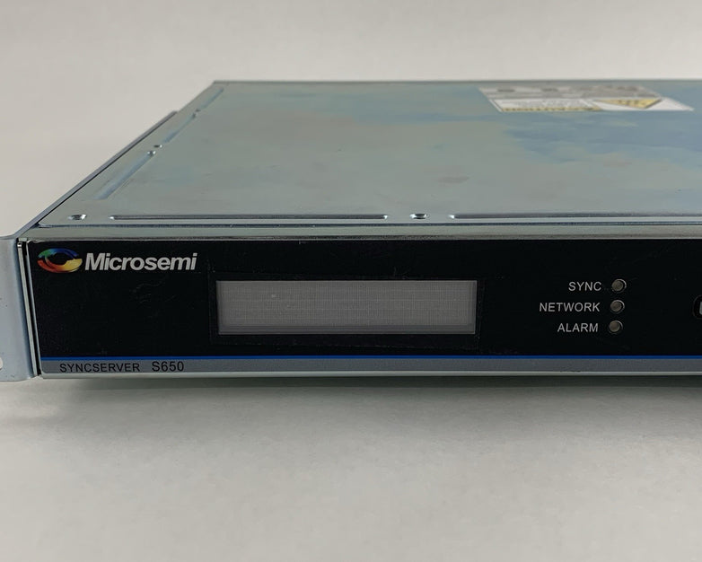 Microsemi Sync Server S650 Rev B1 Tested Reset