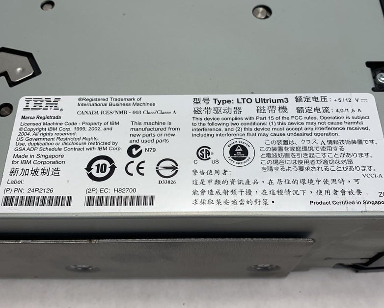 IBM System Storage TS1040 3588 F4A Ultrium LTO 4 Tape Drive