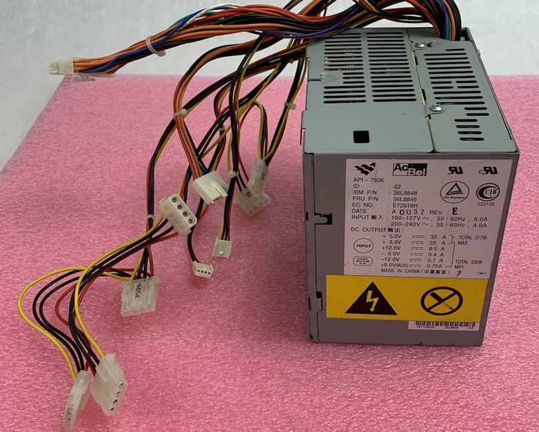 AcBel API-7506 36L8848 330W Power Supply