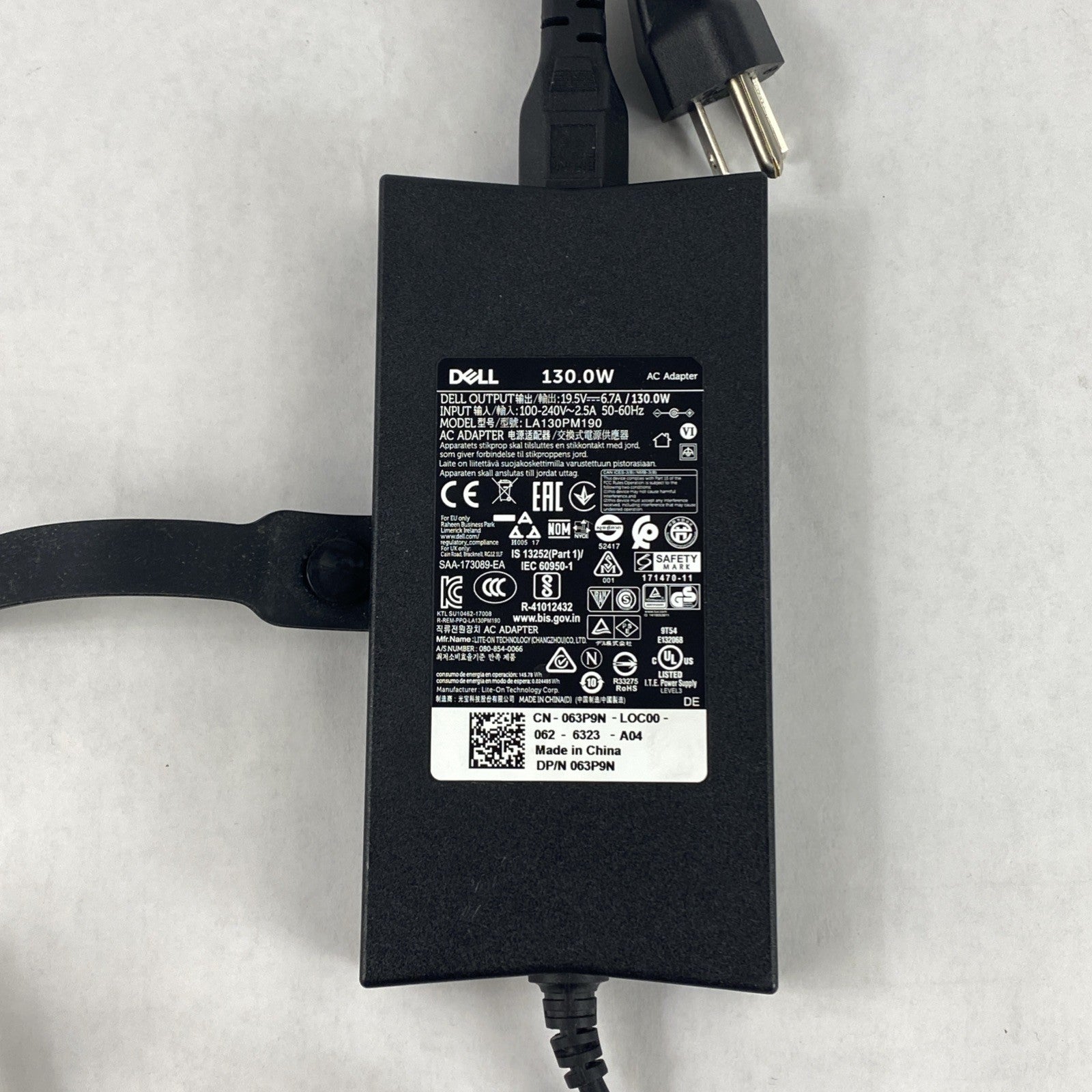 Dell LA130PM190 130W AC Adapter lot of 64