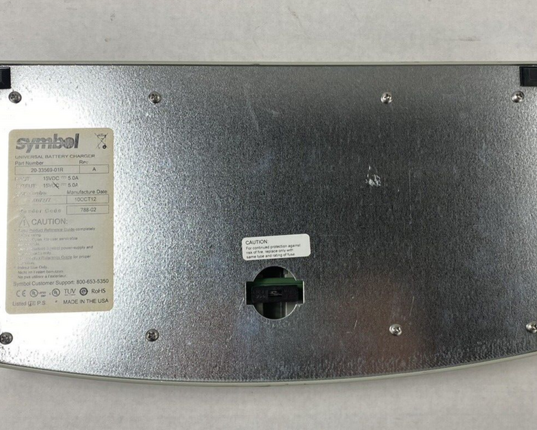 Symbol Technologies 20-33569-01R Universal Battery Charger Untested
