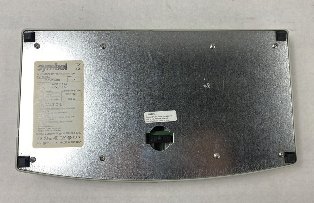 Symbol Technologies 20-33569-01R Universal Battery Charger Untested