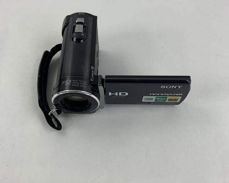 Sony HDR-CX110 Handheld Camcorder - Untested - No Battery or Charger Included