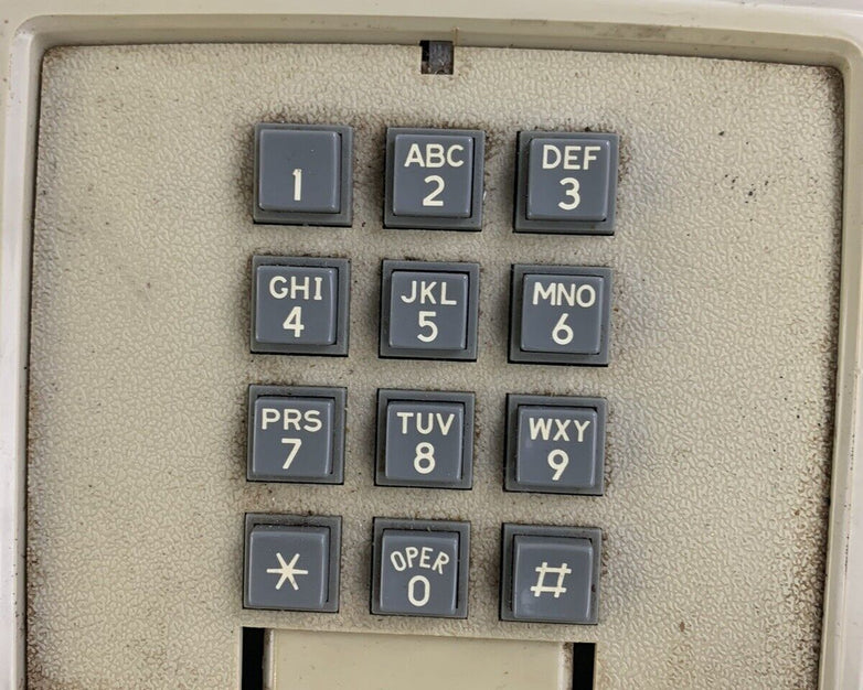 Vintage North Supply Company Premier 2500 HAC Push-Button Telephone