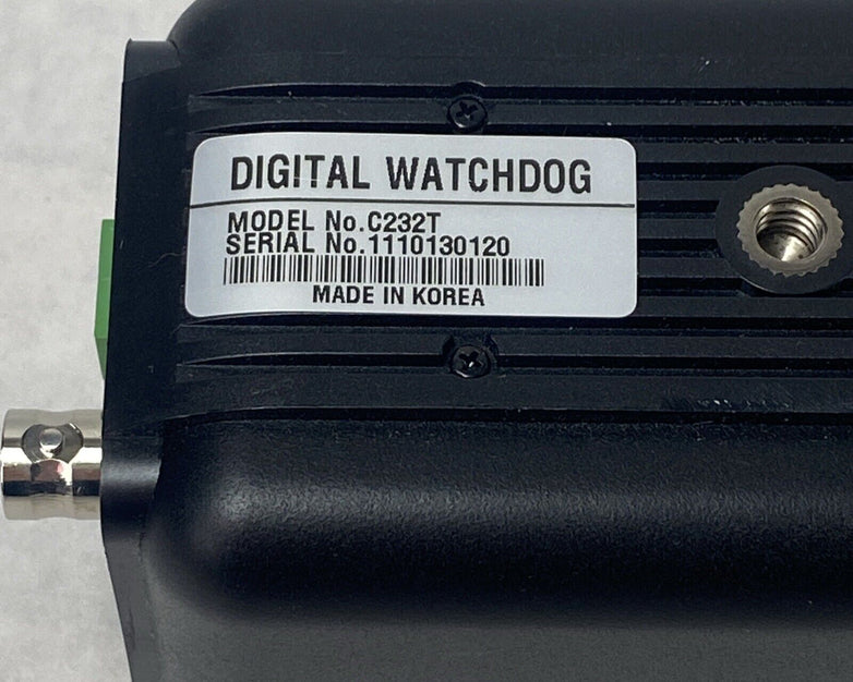 Digital Watchdog C232T Color Box Camera w/ 2.8-12mm 1:1.4 1/3" Lens - No Wire