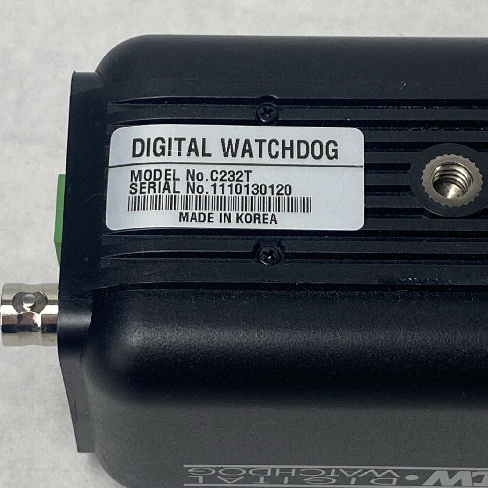 Digital Watchdog C232T Color Box Camera w/ 2.8-12mm 1:1.4 1/3" Lens - No Wire