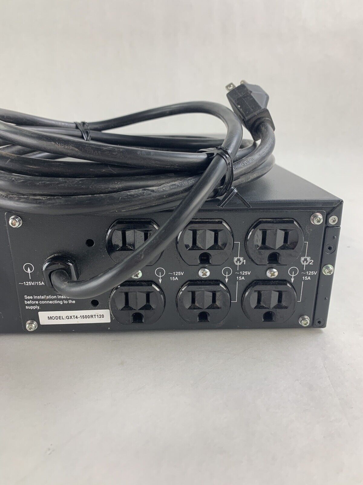 Emerson Vertiv Liebert GXT4-1500RT120 Network Power UPS System No Batteries