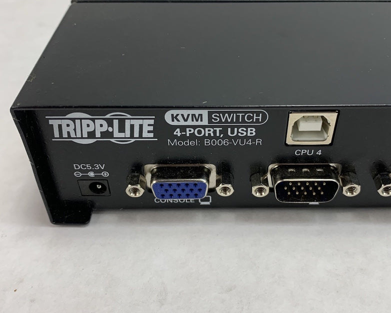 Tripp-Lite B006-VU4-R 4-Port USB KVM Switch