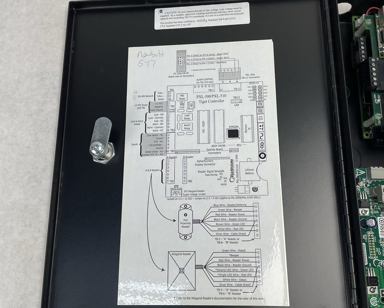 Keri PXL-500W Enclosures with Cards Untested