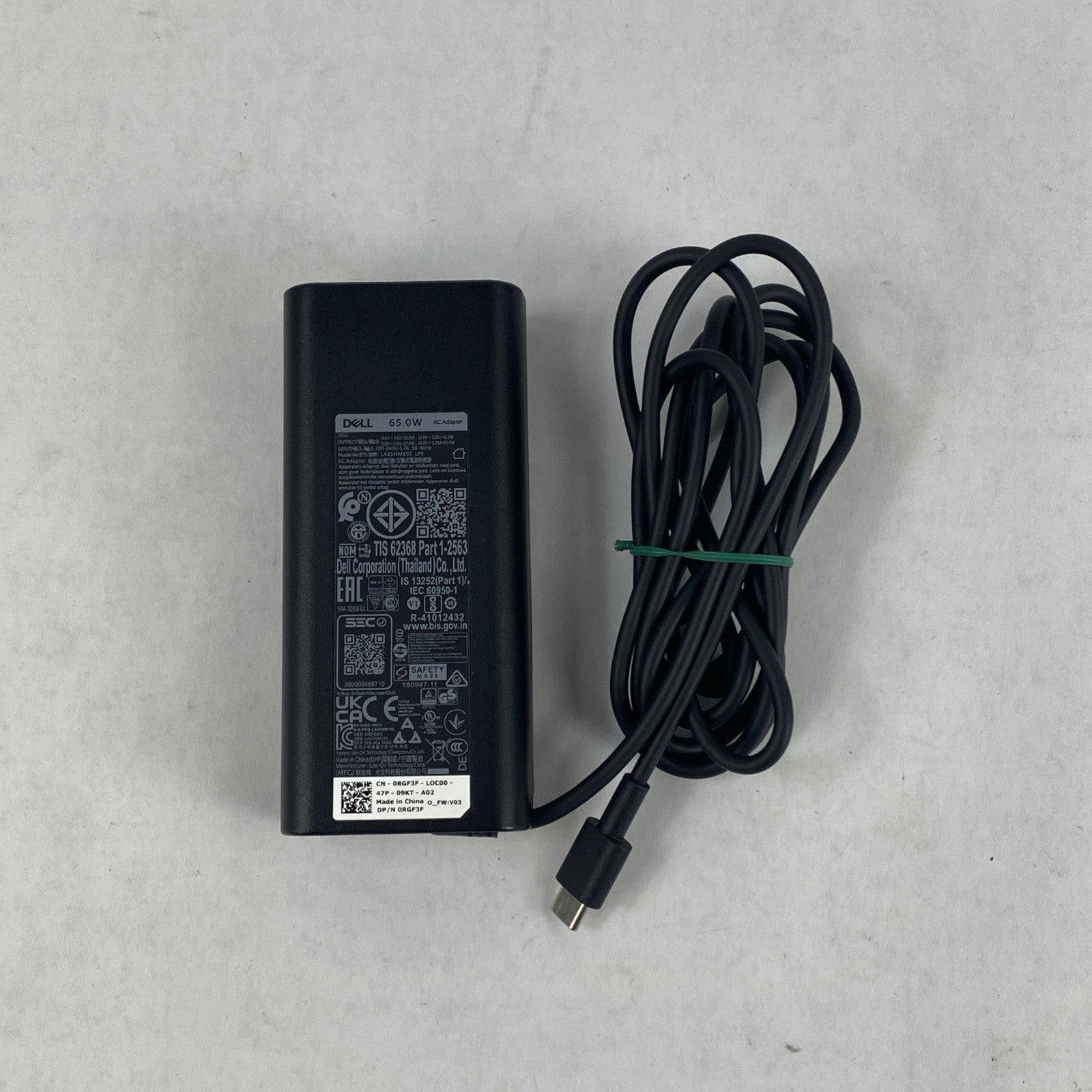 Dell DA65NM190 65W USB-C AC Adapter No Power Cord Lot of 55