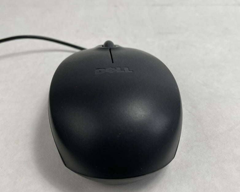 Dell USB Wired Scroll Wheel Optical Black Mouse MS111-P Lot of 5