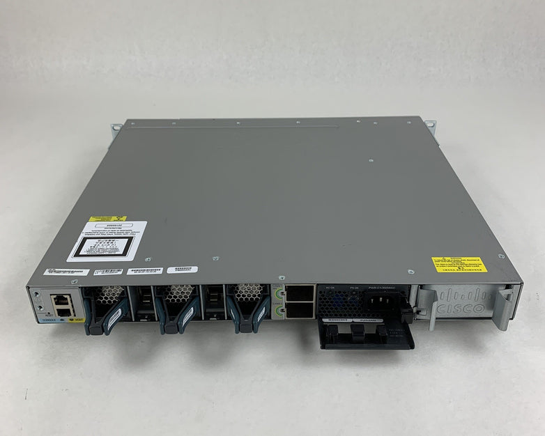 Cisco Catalyst 3850 WS-C3850-24T-S V07 24-Port Ethernet Network Switch Tested