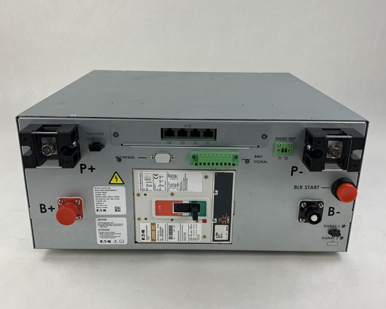 Eaton UCB600V250AB0101 Battery Control Box 600VDC 250A w/ J250E-DC Trip Breaker