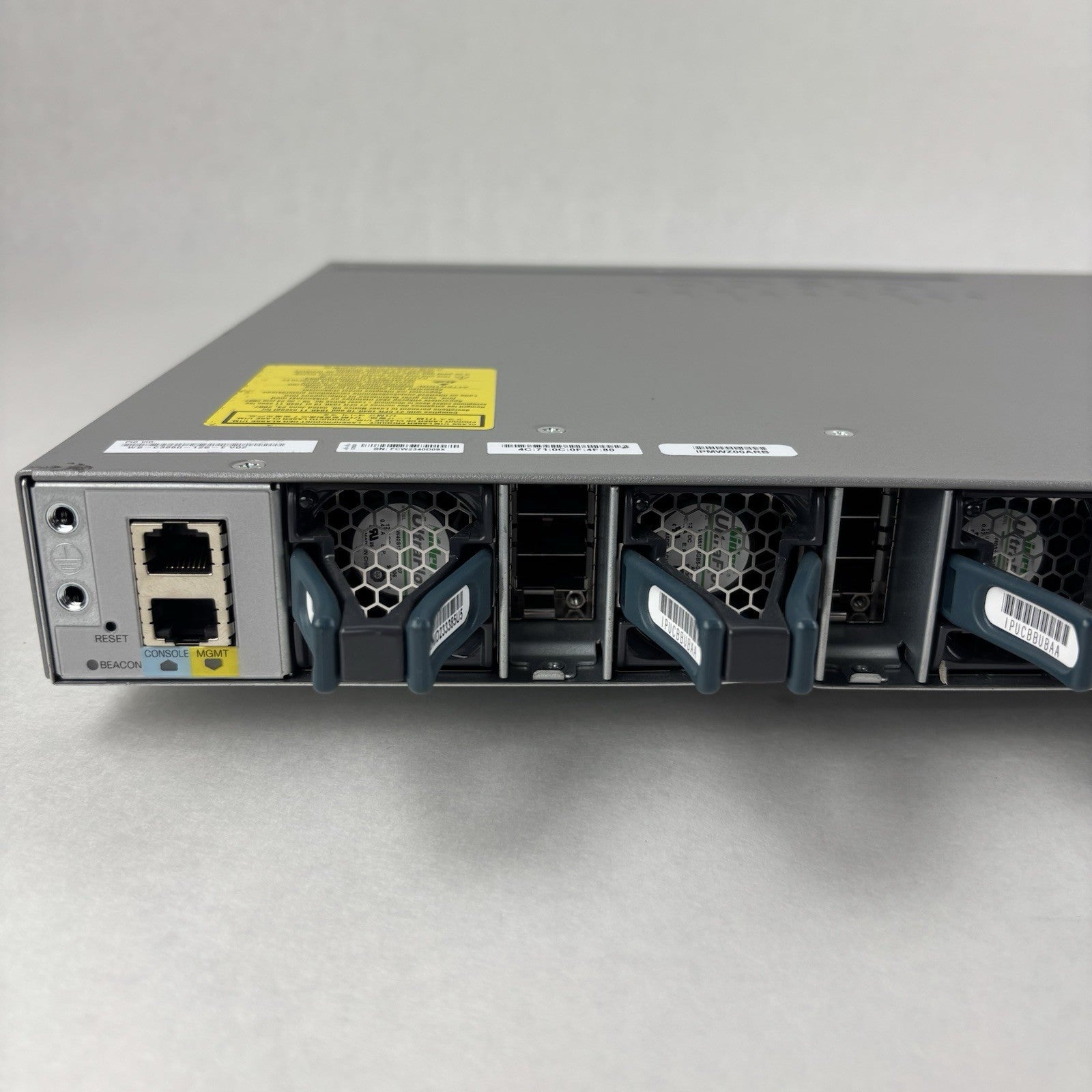Cisco WS-C3850-12S-E 12 Ports Managed Network Switch Tested Reset No Power Sup