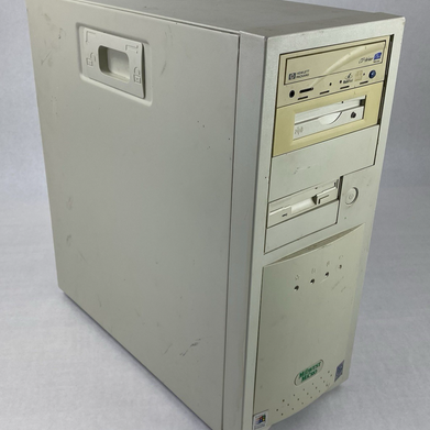 Unbranded Vintage Beige ATX Mid Tower Computer Case with 300W Power Supply