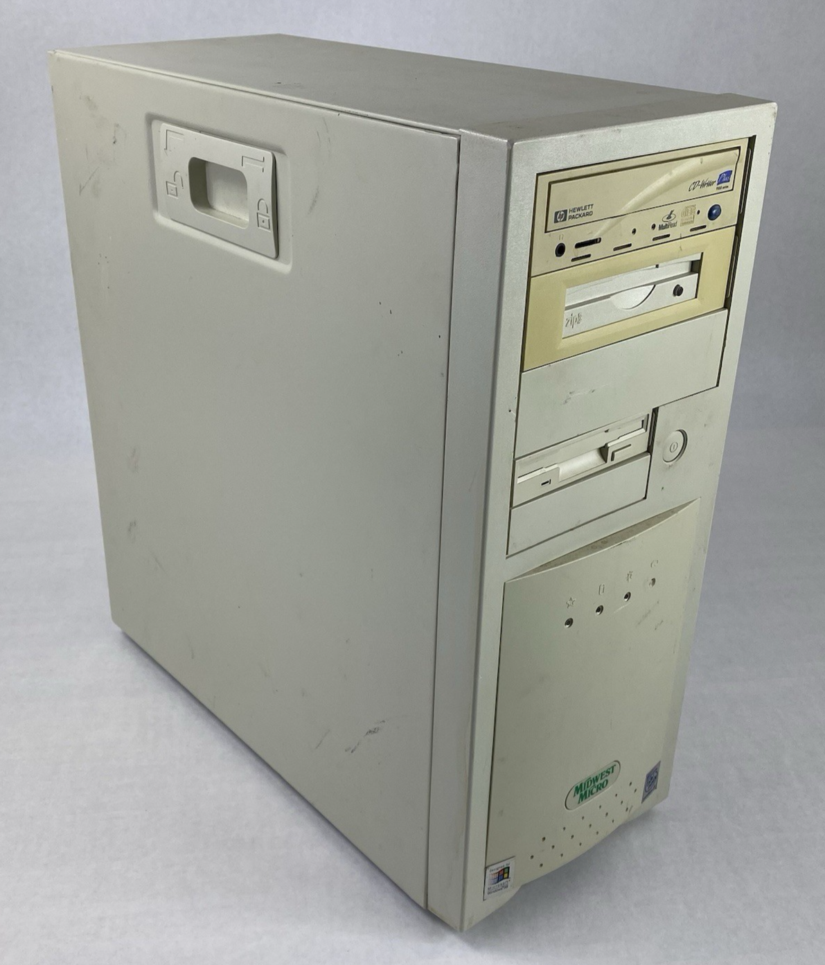 Unbranded Vintage Beige ATX Mid Tower Computer Case with 300W Power Supply