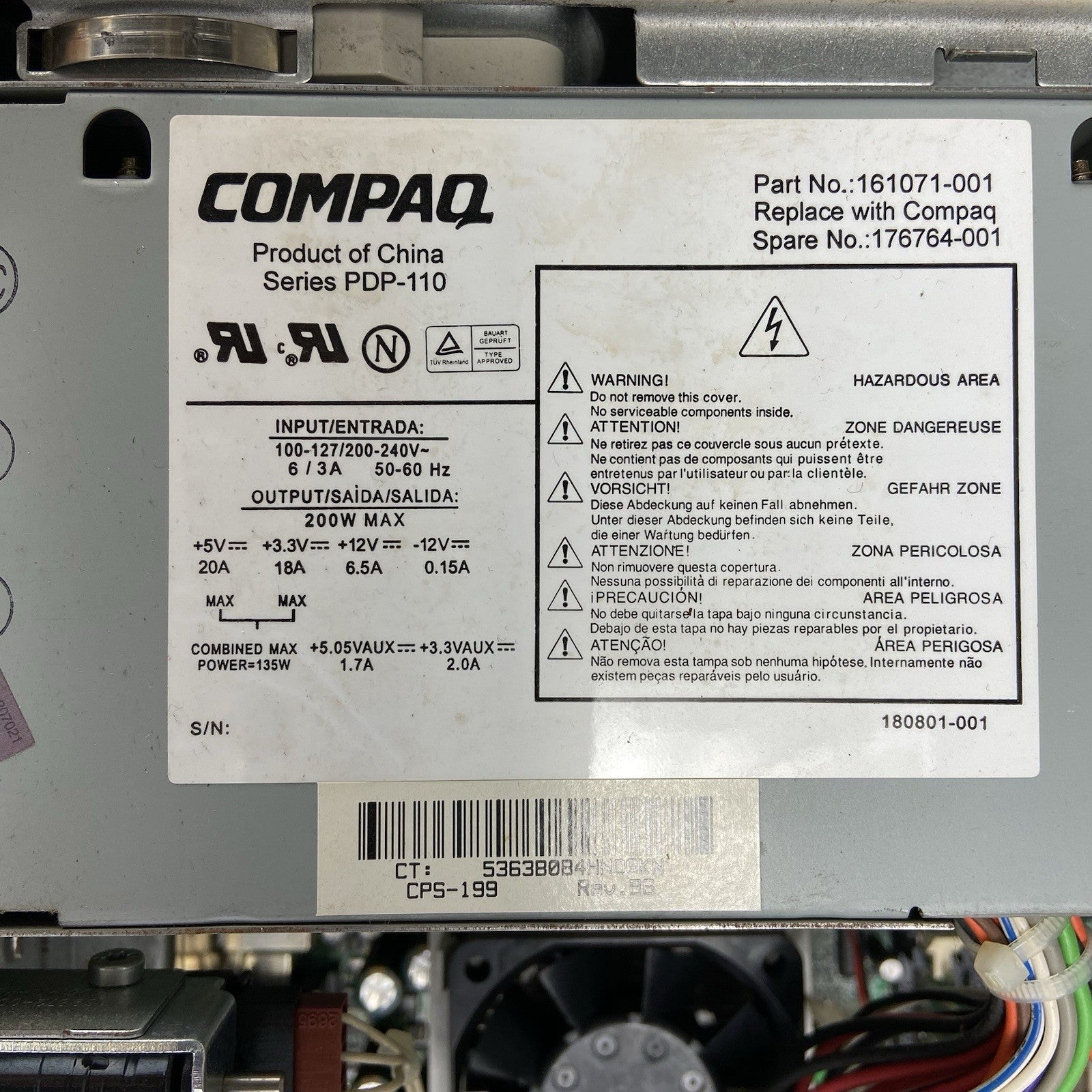 Compaq Deskpro EN DT Intel Pentium III 930MHz 128MB RAM No HDD No OS 2000 Pro9