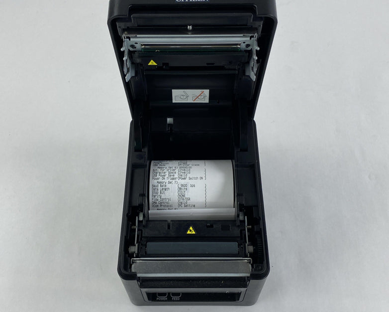 Citizen CT-E651 Thermal Printer w/ Bluetooth Tested No Cords No Page Count