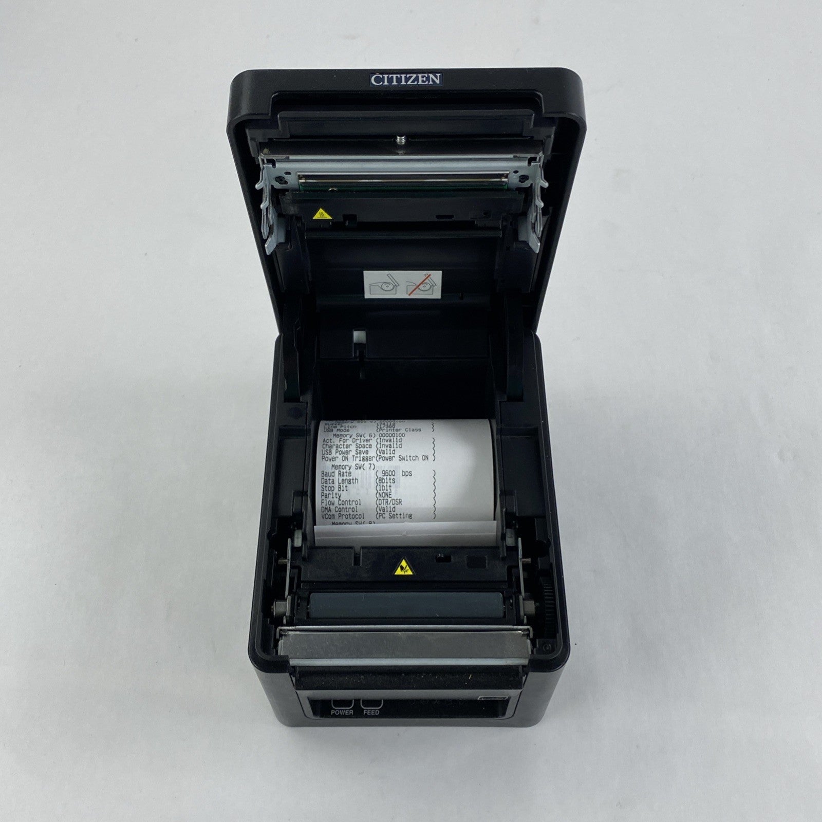 Citizen CT-E651 Thermal Printer w/ Bluetooth Tested No Cords No Page Count6