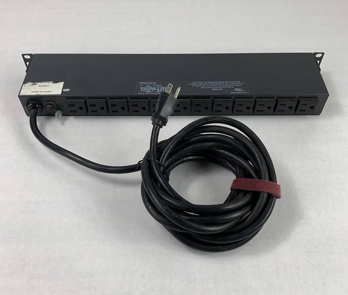 Tripp-Lite PDU1215 IB4410 15A 120V ~50/60Hz Rack Mounted Surge Protector Strip