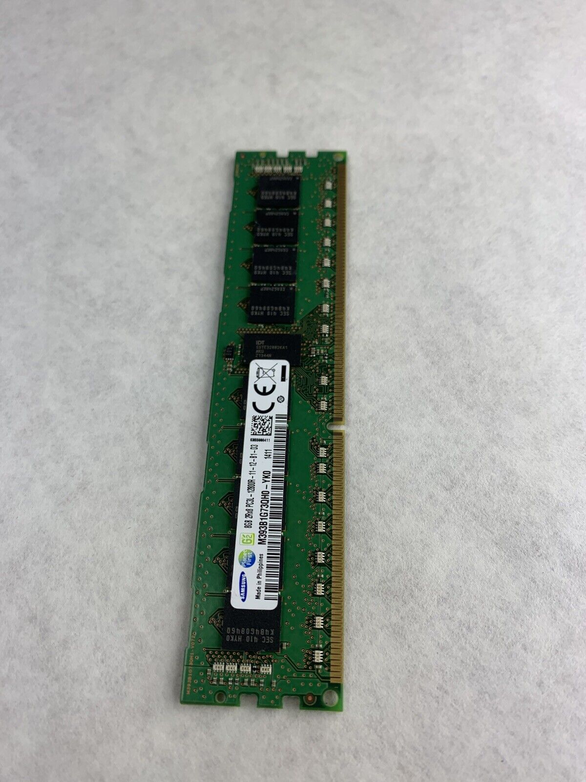 Samsung M393B1G73QH0-YK0 1411 Server Memory 8GB (Lot of 2)