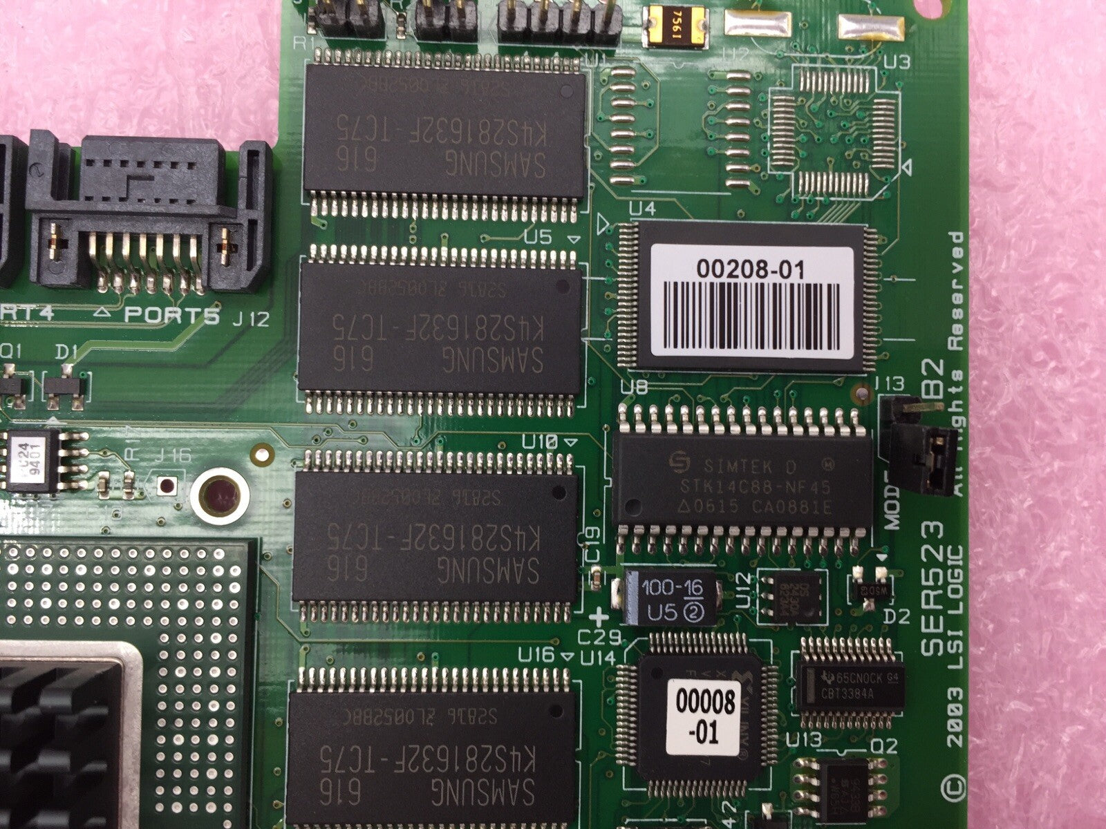 Intel C61794-002 SATA RAID Controller PCI-X 64MB