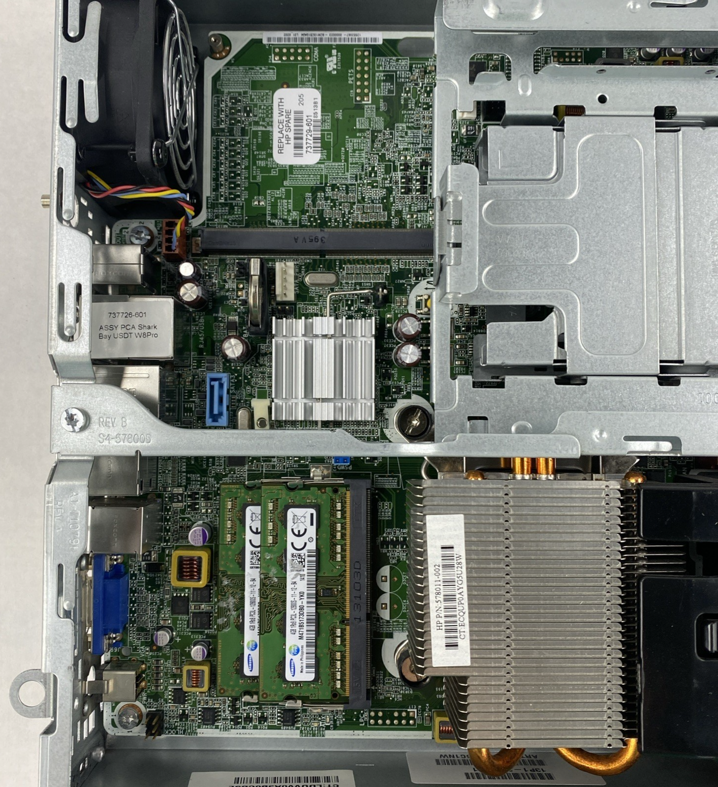 HP EliteDesk 800 G1 USFF Intel Core i5-4570s 2.90GHz 8GB RAM No HDD No OS