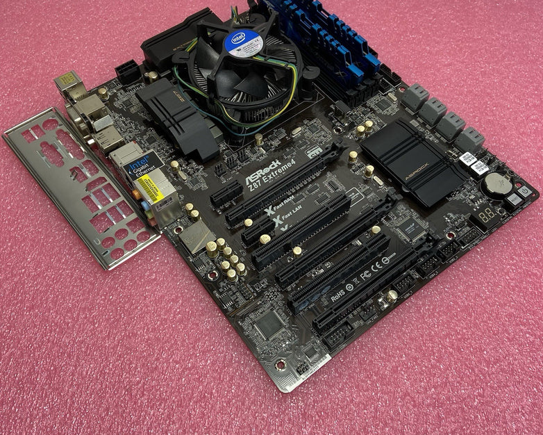 ASRock Z87 Extreme 4 Motherboard Intel Core i7-4770K 3.5GHz 8GB RAM w/IO Sheild