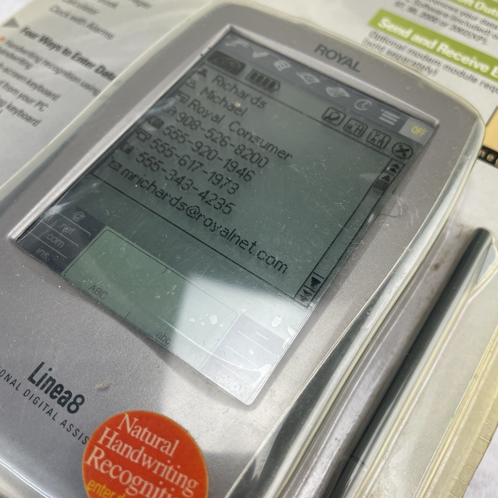 Royal Linea8 Personal Digital Assistant