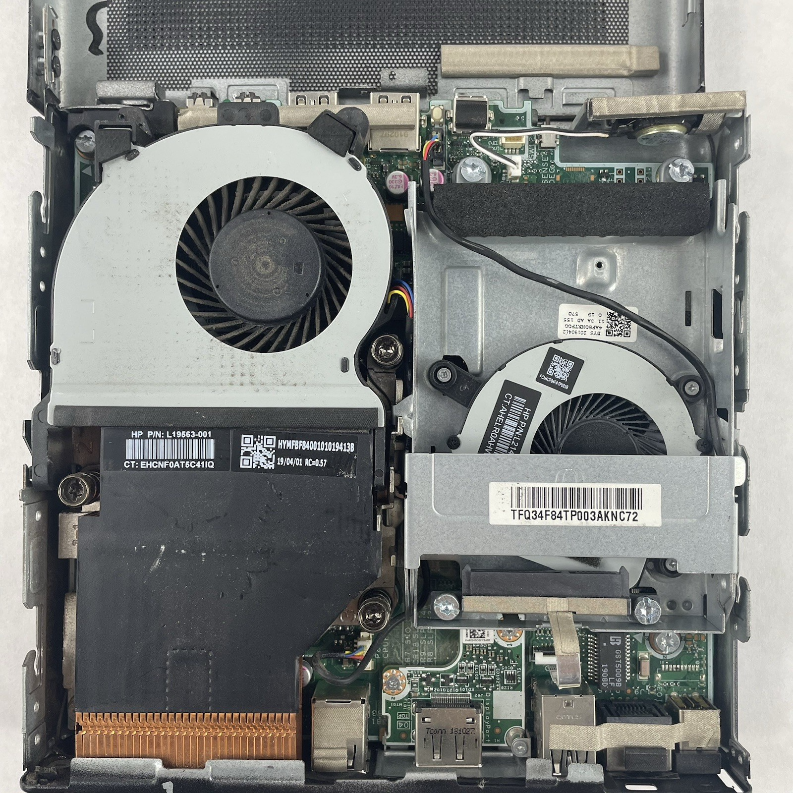 HP EliteDesk 800 G4 Micro i5-8600 3.10 GHz 8 GB RAM No SSD/OS/AC11