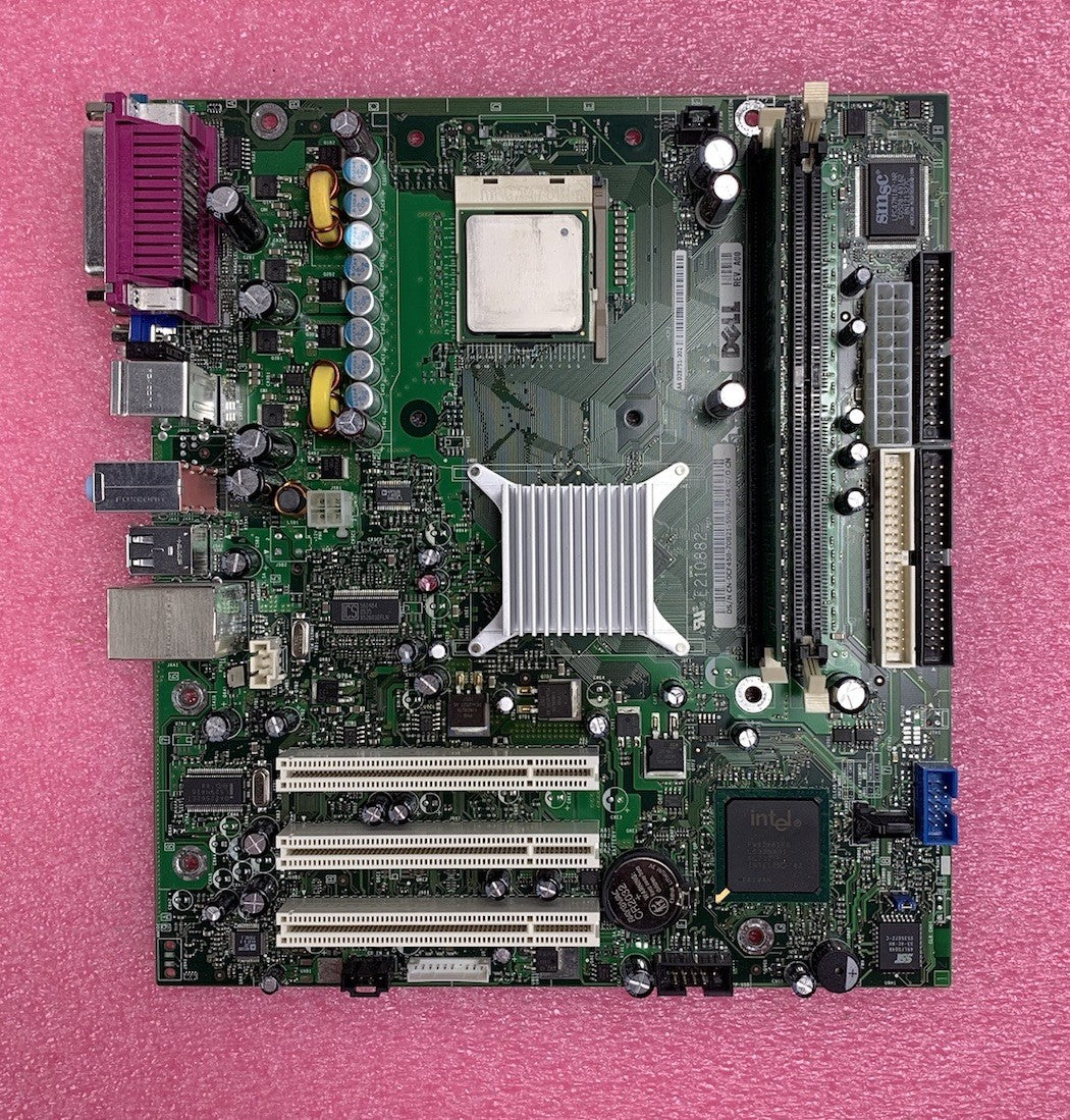Dell Dimension 1100 Motherboard Intel Pentium 4 2.8GHz 256MB RAM No Shield