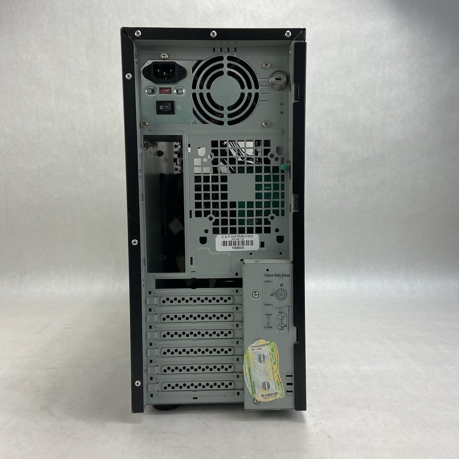 Chenbro PC61169 Mid Tower Case AGI HP-P3507F5W 350W PSU6