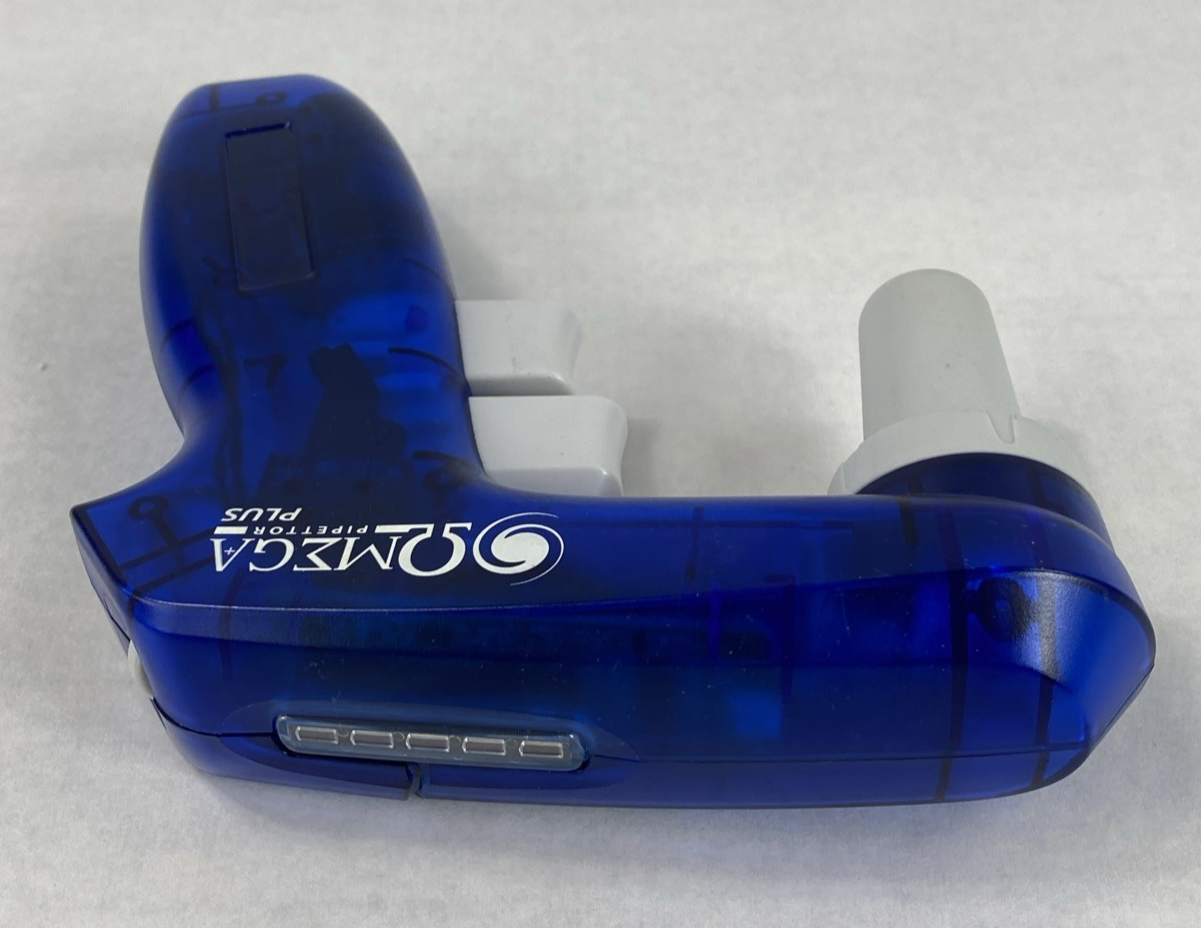 Omega Pipettor Plus Electronic Pipette Untested