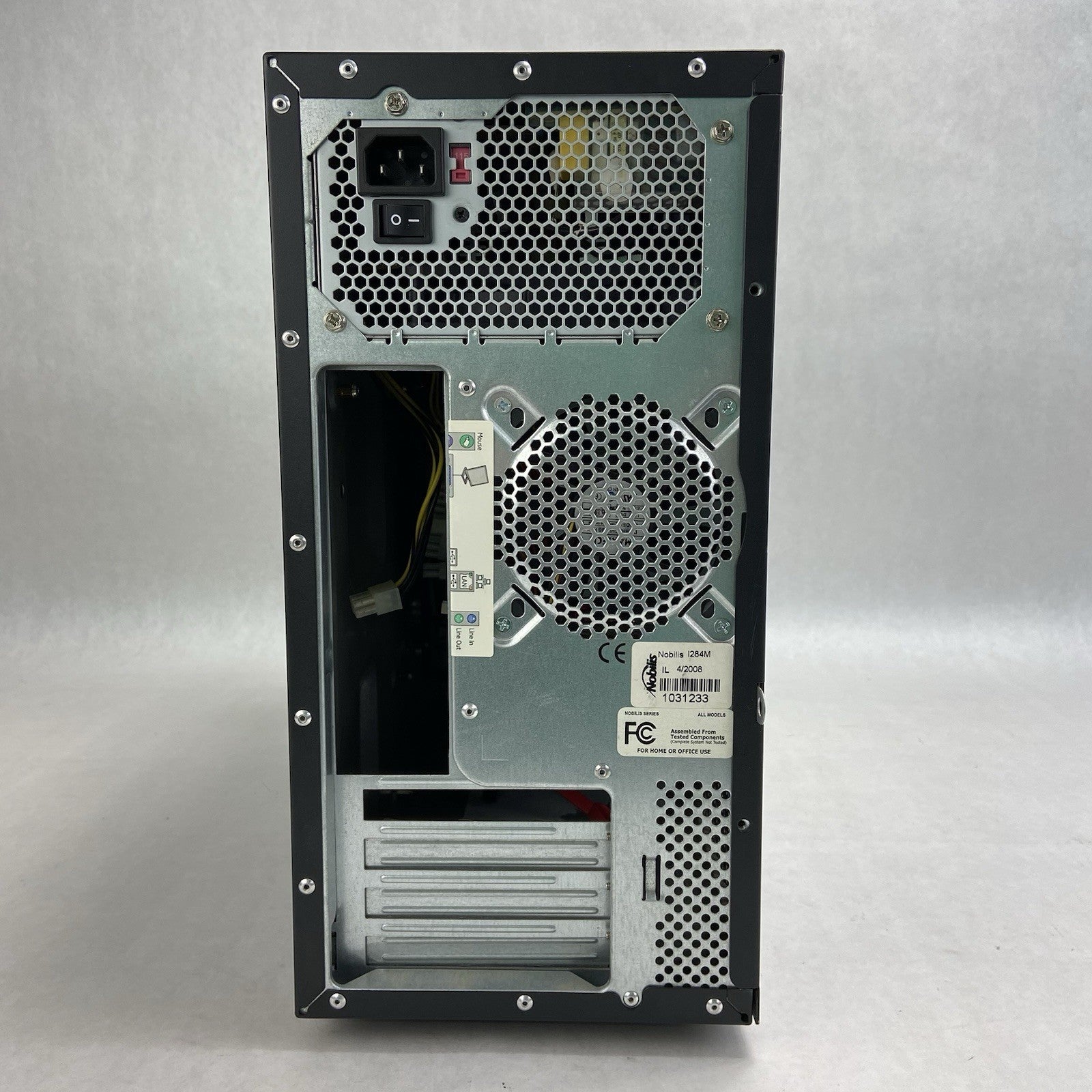Nobilis MicroATX Computer Case SPI Sparkle ATX-300PN 300W PSU4