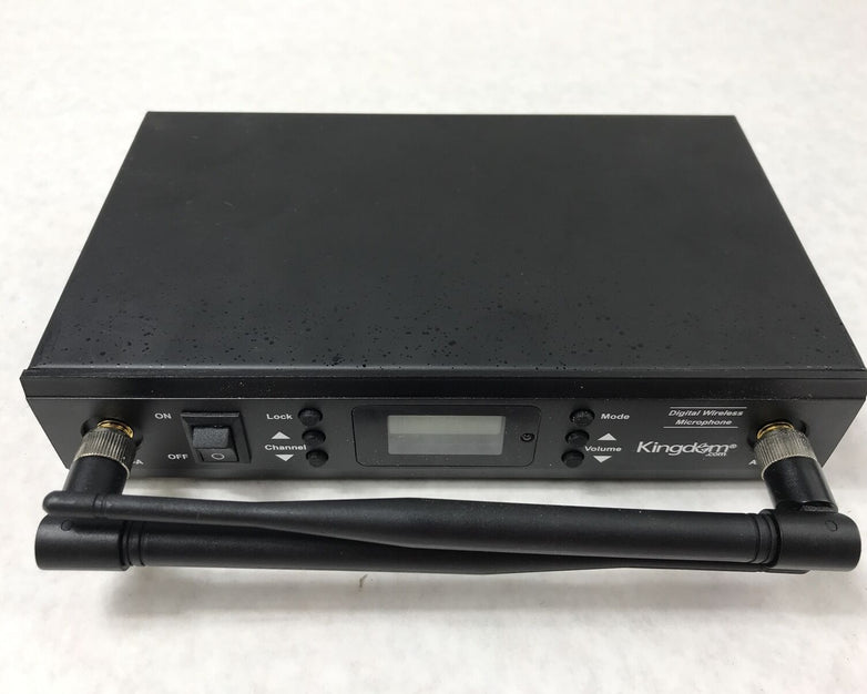 KINGDOM KST-900RX Pro DigitaL Wireless UHF Microphone Mic System Transducer