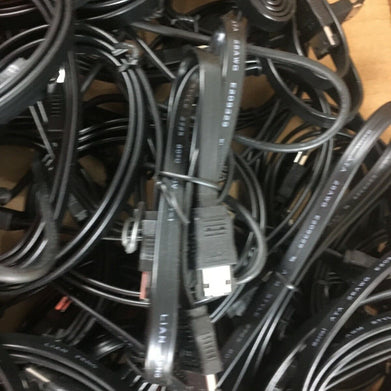 Crimping 2 FT eSATA External Serial ATA Data Hard Drive Cable Black Lot of 42